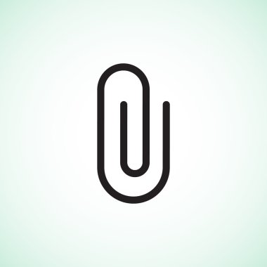 Basit klips web simgesi