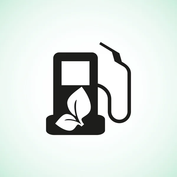 生态燃料简单图标 — 图库矢量图片
