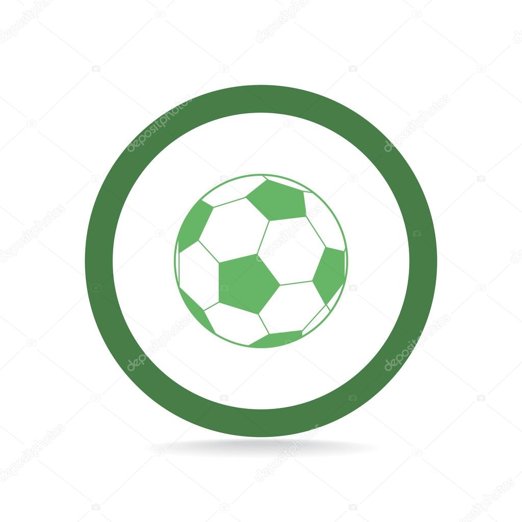 Soccer ball web illustration