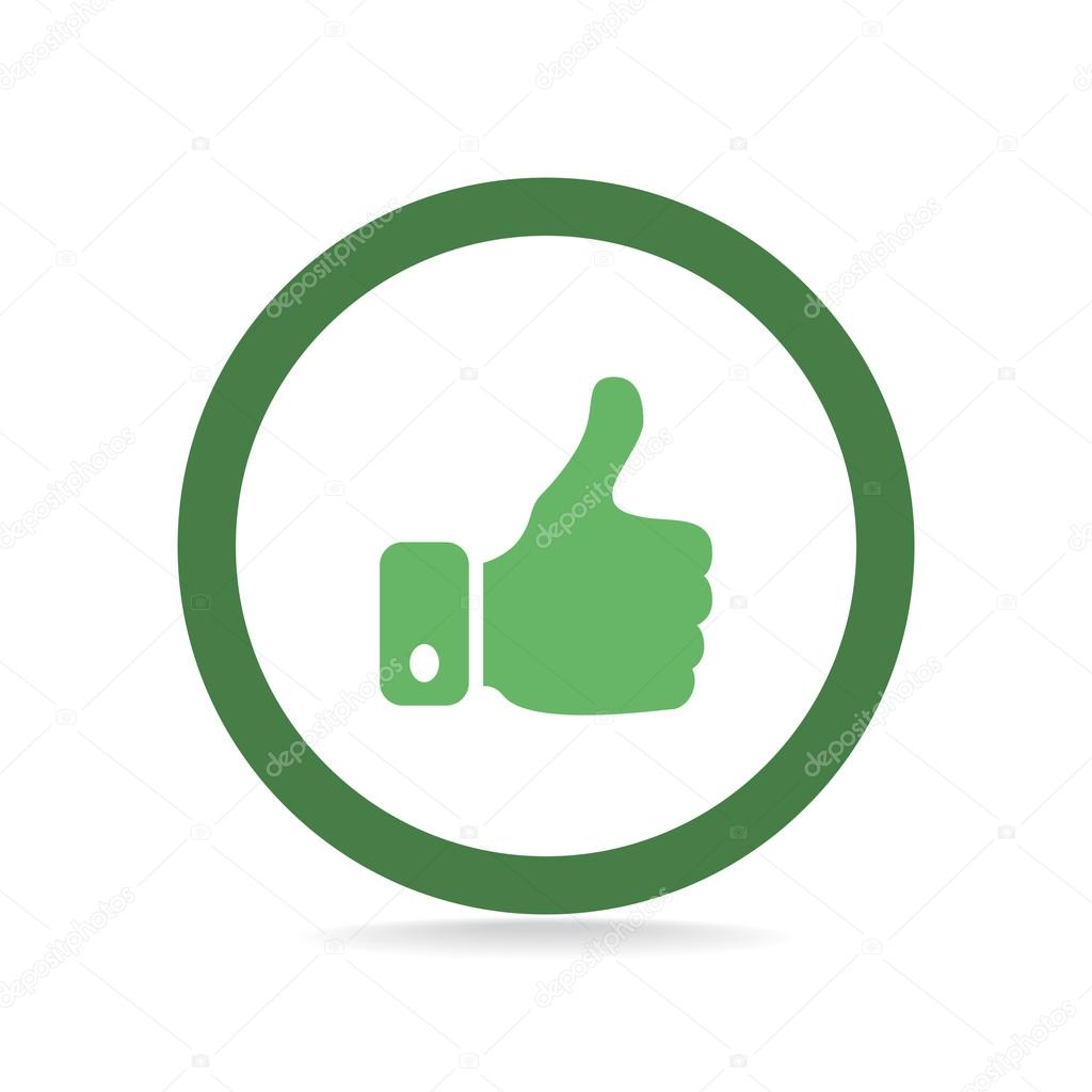 Thumb up web icon