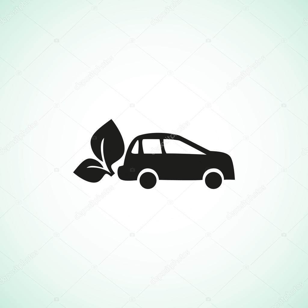 Eco fuel simple icon