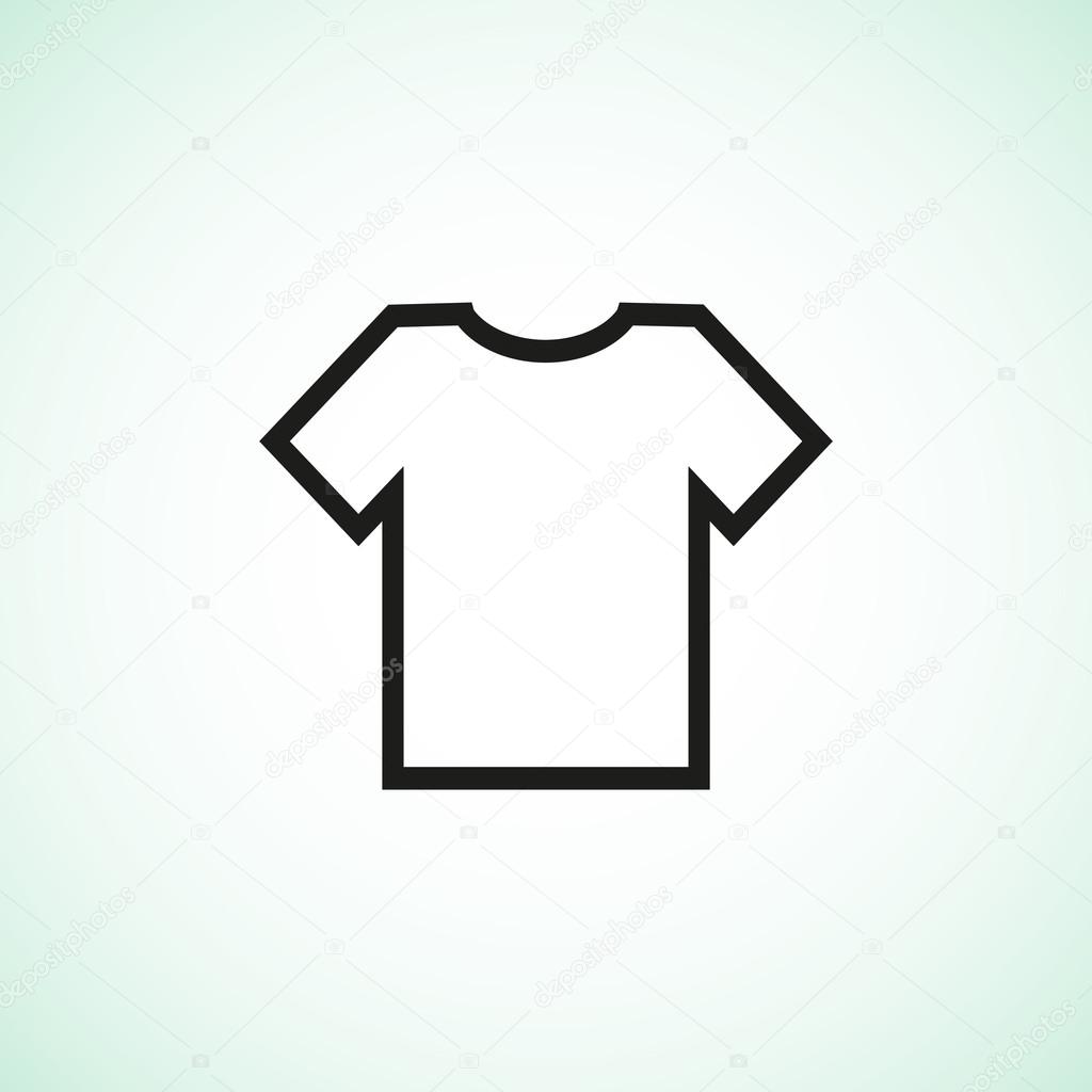 T-shirt web icon