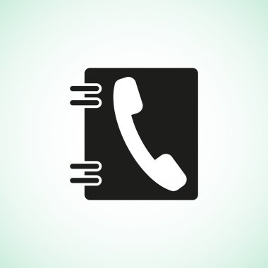 Telefon kişiler web simgesi