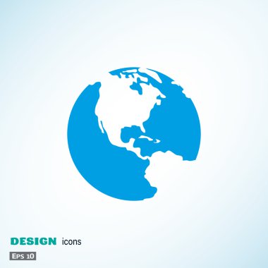 Planet earth web simgesi
