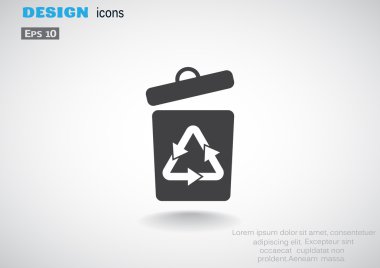 Atık geri dönüşüm sembolü