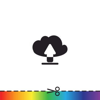 Bulut dosya download simgesi