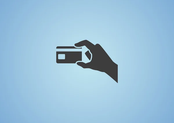 El ele tutuşan kredi kartı