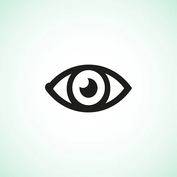 Kijken oogpictogram web — Stockvector