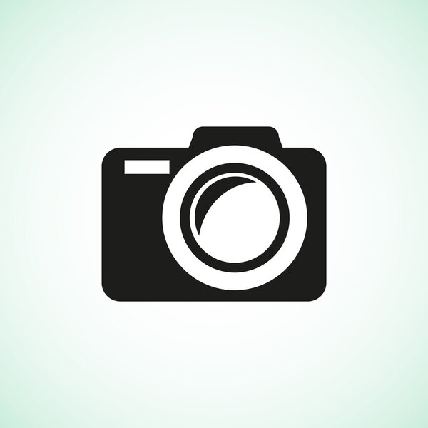 Photo camera simple web icon