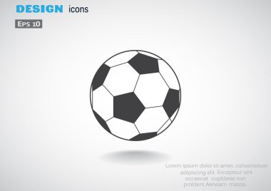 Futbol topu web çizimi