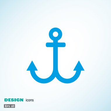 Basit çapa web simgesi