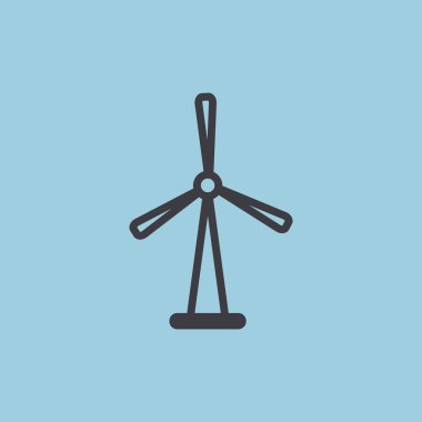 Rüzgar jeneratör web simgesi