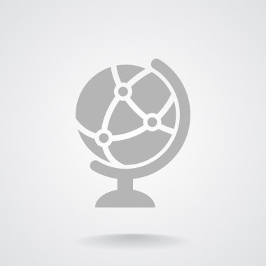Basit küre web simgesi