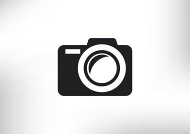 Fotoğraf kamera basit web simgesi