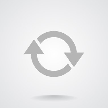 Oklar web simgesi olan daire