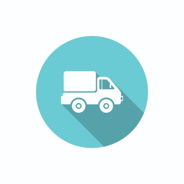 Basit kamyon web simgesi,