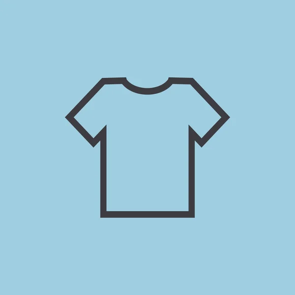 Icône web T-shirt — Image vectorielle