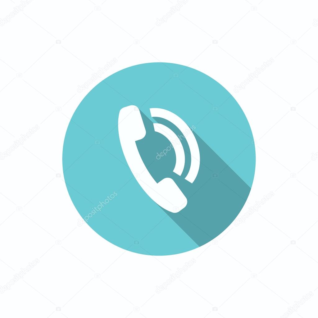 Phone call web icon