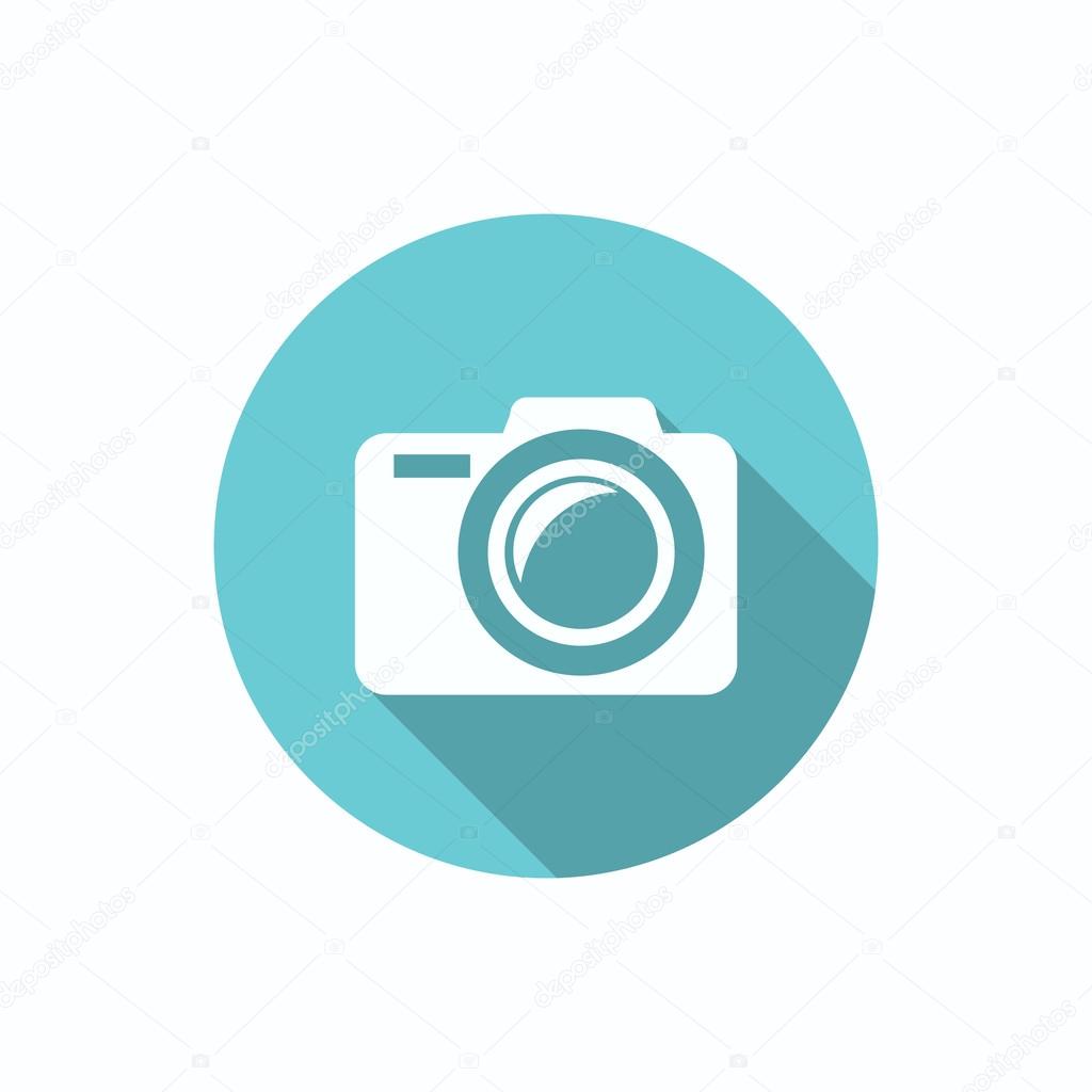 Photo camera simple web icon
