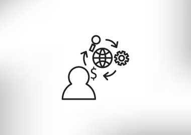 Para dişli ve lens döner dünya çapında