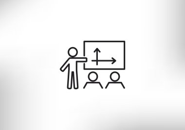 insanlar sunum basit simgesini