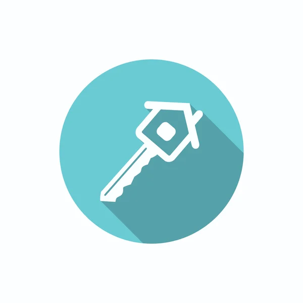 House key web icon — Stock Vector