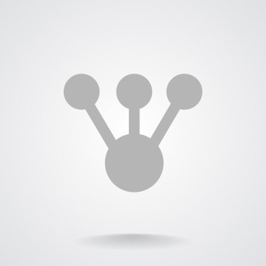 Moleküler bileşik web simgesi