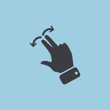 Dokunmatik ekran web simgesi