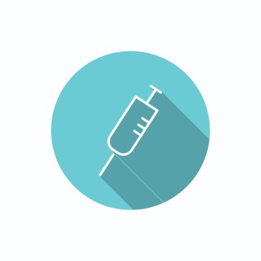 Basit şırınga web simgesi