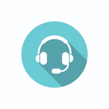 Kulaklık garniture web simgesi