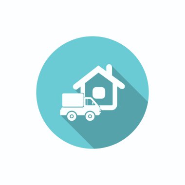 Kamyon evi web simgesinin yanında