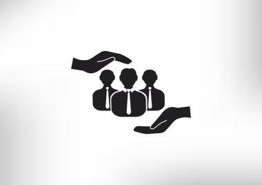 İnsanlar ve eller grup