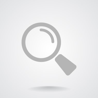 Basit büyüteç simgesini