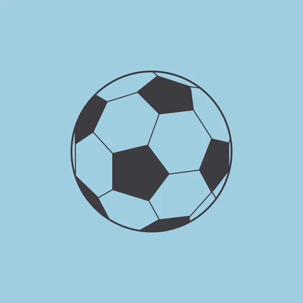 Fußball Web Illustration — Stockvektor