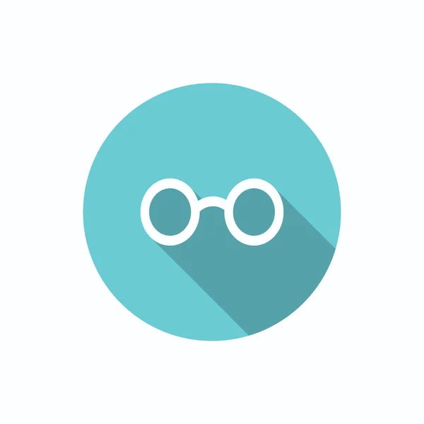 Retro rounded spectacles icon — Stock Vector