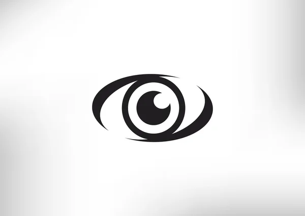 Viendo el icono web del ojo — Vector de stock