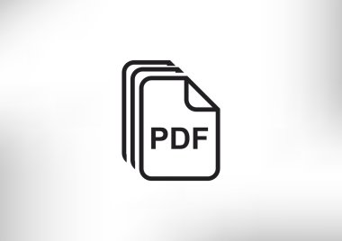 Dosyalar Pdf basit web simgesi