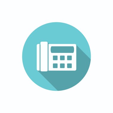 Faks telefon web simgesi