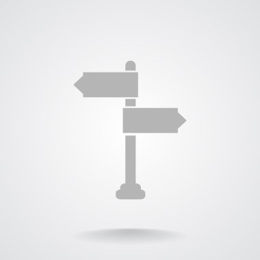 Yol işaretçi web simgesi