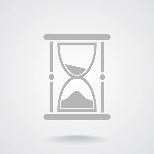 Reloj de arena icono web — Vector de stock