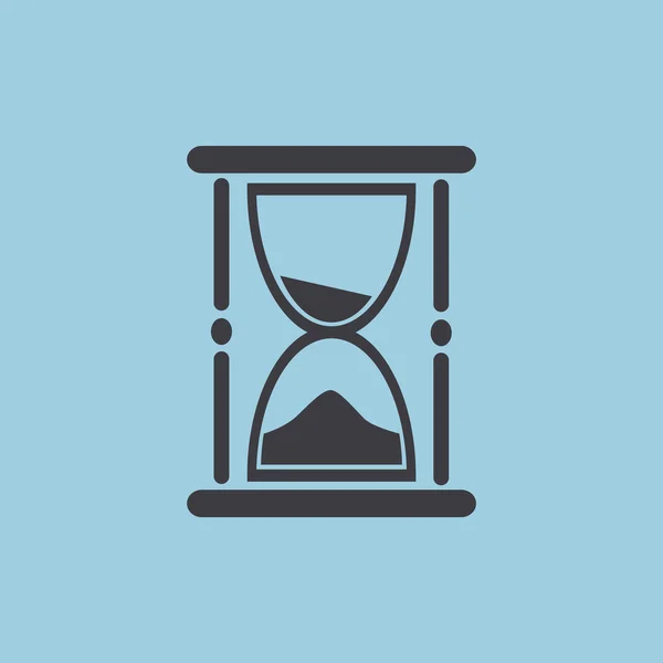 Sand clock web icon — Stock Vector