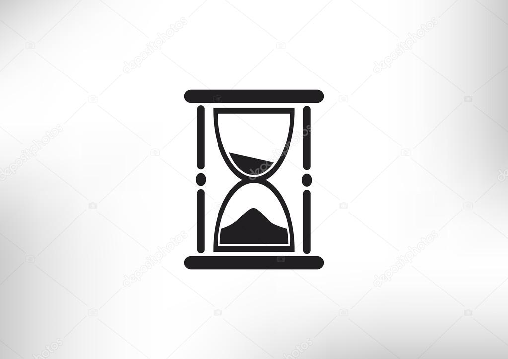 Sand clock web icon