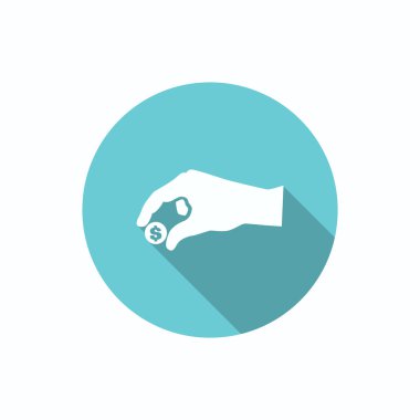 Anahat vektör çizim sadaka vermek