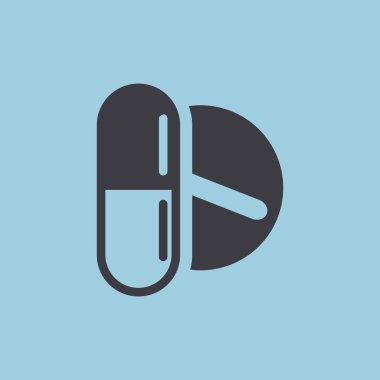 Tıbbi hapları web simgesi