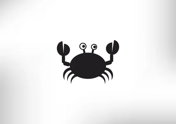 Doodle Crab Web-Ikone — Stockvektor