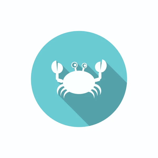 Doodle krab web pictogram — Stockvector