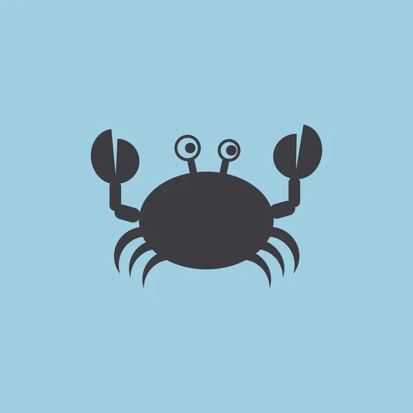 Doodle krab web pictogram — Stockvector