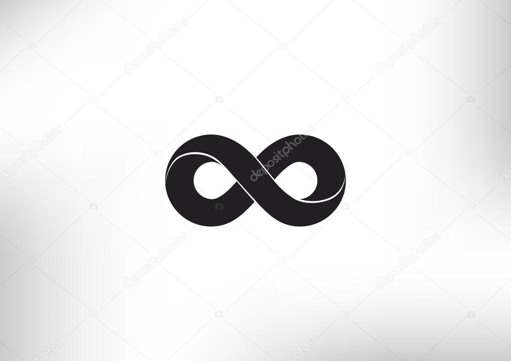 Infinity symbol web icon