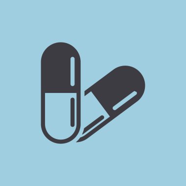 Tıbbi hapları web simgesi