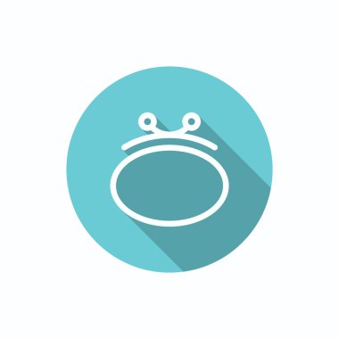 Basit cüzdan web simgesi